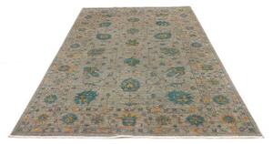 Tappeto Zigler Fine Floreale Grigio Ottanio 169x247 Cm