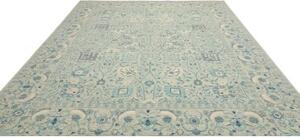 Tappeto Floralia Floreale Azzurro Avorio 247x293 Cm