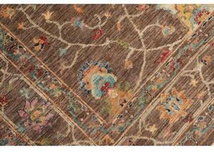 Tappeto Zigler Fine Floreale Marrone Beige 169x241 Cm