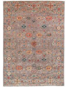 Tappeto Zigler Fine Floreale Grigio Malva Terracotta 167x236 Cm