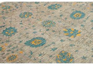 Tappeto Zigler Fine Floreale Grigio Ottanio 169x247 Cm