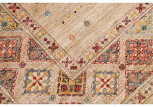Tappeto Istintia Geometrico Beige Rosso Mattone 167x236 Cm