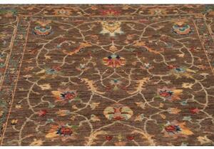 Tappeto Zigler Fine Floreale Marrone Beige 169x241 Cm