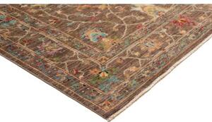 Tappeto Zigler Fine Floreale Marrone Beige 169x241 Cm