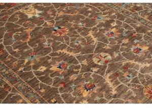 Tappeto Zigler Fine Floreale Marrone Beige 169x241 Cm