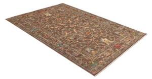 Tappeto Zigler Fine Floreale Marrone Beige 169x241 Cm