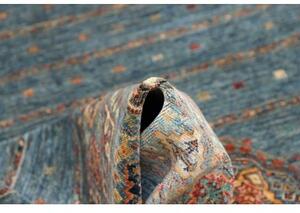 Tappeto Istintia Geometrico Blu Petrolio Beige 167x241 Cm