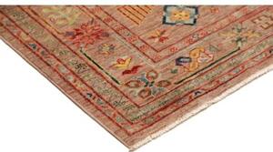Tappeto Floralia Geometrico Terracotta Beige 151x203 Cm