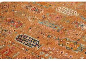 Tappeto Floralia Stilizzato Rame Turchese 126x178 Cm