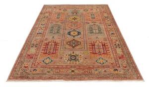 Tappeto Floralia Geometrico Terracotta Beige 151x203 Cm