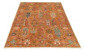 Tappeto Floralia Stilizzato Rame Turchese 126x178 Cm