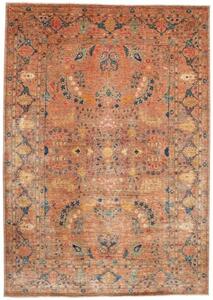 Tappeto Floralia Floreale Terracotta Blu 208x295 Cm