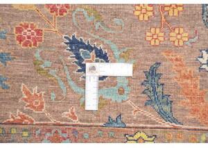 Tappeto Floralia Floreale Terracotta Blu 208x295 Cm