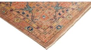 Tappeto Floralia Floreale Terracotta Blu 208x295 Cm