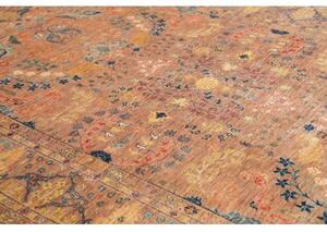 Tappeto Floralia Floreale Terracotta Blu 208x295 Cm