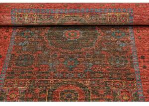 Tappeto Kairo Stilizzato Rosso Verde 81x120 Cm