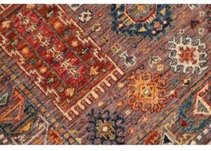 Tappeto Floralia Geometrico Marrone Multicolore 81x118 Cm
