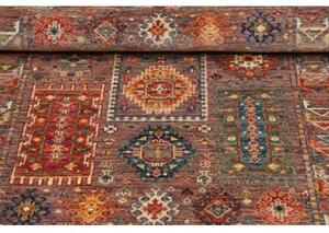 Tappeto Floralia Geometrico Marrone Multicolore 81x118 Cm