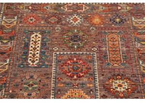 Tappeto Floralia Geometrico Marrone Multicolore 81x118 Cm