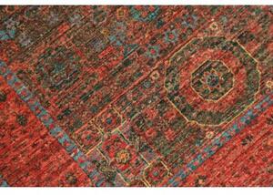 Tappeto Kairo Stilizzato Rosso Verde 81x120 Cm