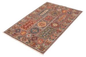 Tappeto Floralia Geometrico Marrone Multicolore 81x118 Cm