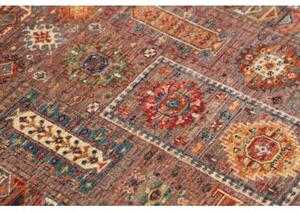 Tappeto Floralia Geometrico Marrone Multicolore 81x118 Cm