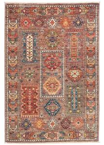 Tappeto Floralia Geometrico Marrone Multicolore 81x118 Cm