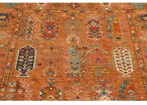 Tappeto Floralia Stilizzato Rame Turchese 126x178 Cm