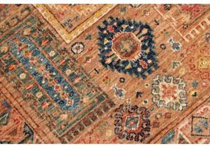 Tappeto Floralia Patchwork Ruggine Blu 77x120 Cm