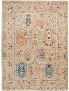 Tappeto Floralia Stilizzato Beige Multicolore 171x228 Cm