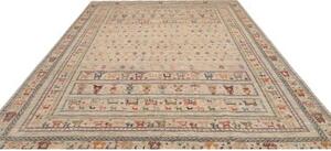 Tappeto Istintia Figurativo Beige Multicolore 246x303 Cm
