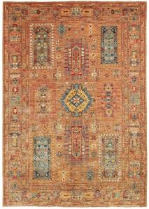 Tappeto Floralia Geometrico Ruggine Blu 171x244 Cm
