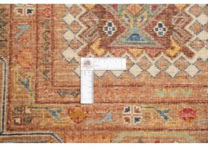 Tappeto Floralia Geometrico Ruggine Blu 171x244 Cm