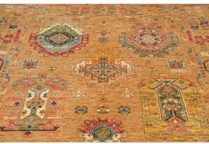 Tappeto Floralia Stilizzato Becco Di Mattone Giallo Ocra 170x235 Cm