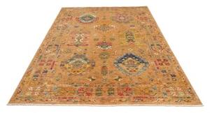 Tappeto Floralia Stilizzato Becco Di Mattone Giallo Ocra 170x235 Cm