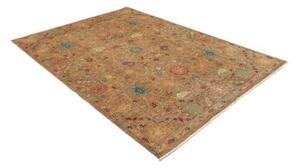 Tappeto Floralia Floreale Marrone Caldo Rosso Mattone 172x232 Cm