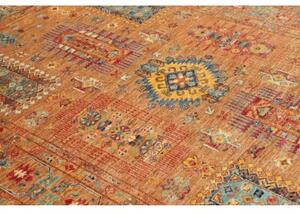 Tappeto Floralia Geometrico Ruggine Blu 171x244 Cm