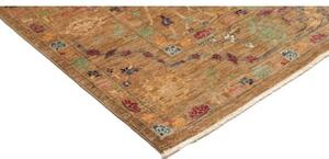 Tappeto Floralia Floreale Marrone Caldo Rosso Mattone 172x232 Cm