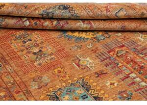 Tappeto Floralia Geometrico Ruggine Blu 171x244 Cm