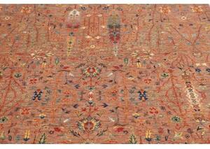 Tappeto Floralia Stilizzato Terracotta Multicolore 167x237 Cm