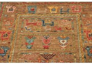 Tappeto Istintia Figurativo Marrone Multicolore Corsia 81x297 Cm