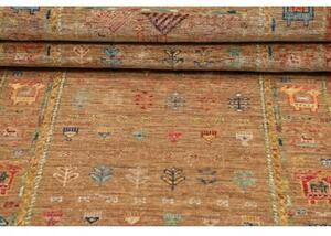 Tappeto Istintia Figurativo Marrone Multicolore Corsia 81x297 Cm