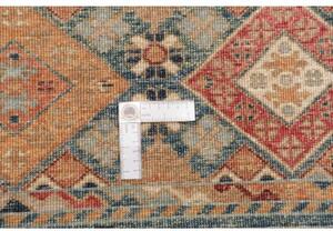 Tappeto Istintia Geometrico Blu Petrolio Terracotta 97x153 Cm