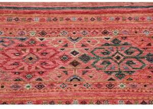 Tappeto Istintia Geometrico Rosso Rosa 78x193 Cm