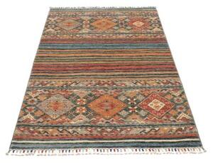 Tappeto Istintia Geometrico Blu Petrolio Terracotta 97x153 Cm