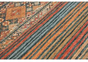 Tappeto Istintia Geometrico Blu Petrolio Terracotta 97x153 Cm