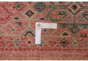 Tappeto Istintia Geometrico Rosso Rosa 78x193 Cm