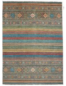 Tappeto Istintia Geometrico Verde Petrolio Blu 276x378 Cm