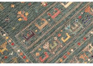 Tappeto Istintia Figurativo Verde Petrolio Multicolore 99x158 Cm