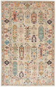 Tappeto Floralia Stilizzato Beige Multicolore 120x193 Cm